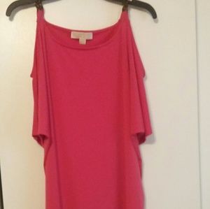 SOLD!!! Michael Kors cold shoulder tunic size XL
